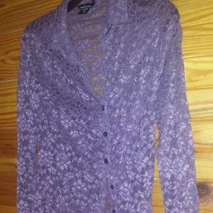 small Purple lace top